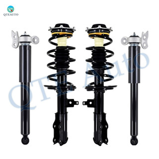 Set of 4 Front Quick Complete Strut-Coil Spring Assembly-Rear Complete Shock Absorber Kit For 2019-2023 GMC Acadia