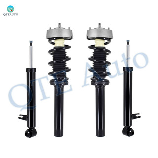 Set 4 Front Quick Complete Strut-Coil Spring-Rear Shock For 2014-2018 BMW X5 xDrive35i