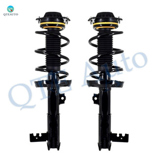 Pair of 2 Front Left-Right Quick Complete Strut-Coil Spring For 2018-2022 Chevrolet Equinox FWD