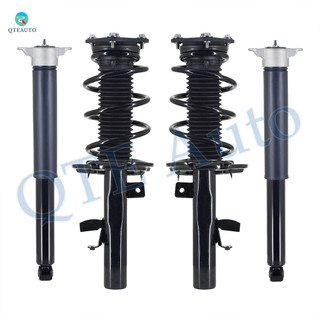 Set Front Quick Complete Strut-Coil Spring-Rear Complete Shock Kit For 2014 2015 Ford Focus ST