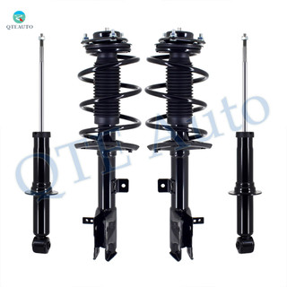 Front-Rear Set of 4 Quick Complete Strut-Bare Strut For 2007-2010 Jeep Compass