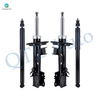 Set 4 Front Suspension Strut-Rear Shock For 2003-2005 Mercedes-Benz C240 Monotube Performance Upgrade