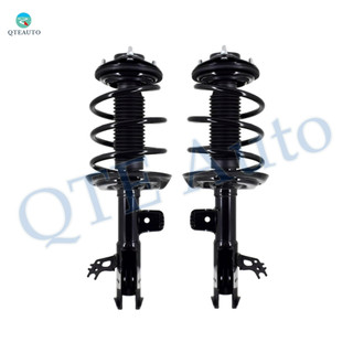 Pair of 2 Front Left-Right Quick Complete Strut-Coil Spring For 2018-2023 Toyota Camry