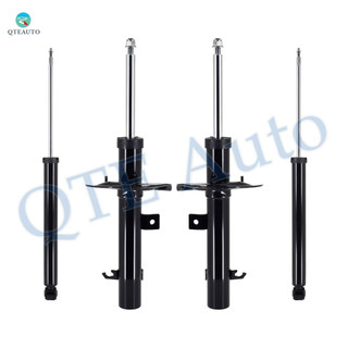 Set 4 Front Suspension Strut Assembly - Rear Shock For 2006 - 2011 Ford Focus