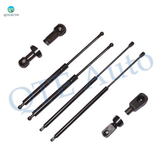 Set of 4 Front Hood-Rear Liftgate Lift Support For 1982-1984 Toyota Celica Supra w/o Rear Wiper
