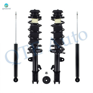 Front - Rear Quick Complete Strut Spring-Shock For 2014-2019 Nissan Versa Note
