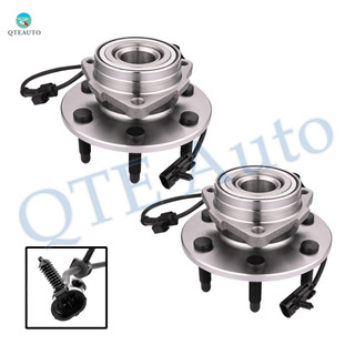 Pair Of 2 Front Wheel Hub Bearing Assembly For 2002-2006 Chevrolet Avalanche 1500 4WD