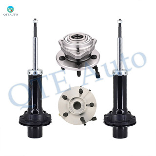 Set of 4 Front Suspension Strut-Wheel Hub Bearing For 2002-2007 Jeep Liberty