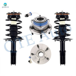 Set 4 Front Wheel Hub Bearing-Quick Complete Strut For 2000-2005 Buick Lesabre