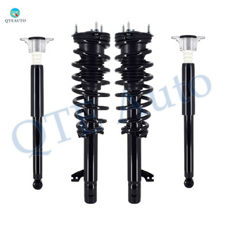 Set of 4 Front Quick Complete Strut-Coil Spring Assembly-Rear Complete Shock Absorber Kit For 2013 Mazda 6 i Automatic Transmissio From 5/13/2013
