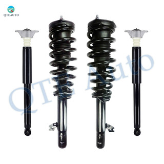 Set of 4 Front Quick Complete Strut-Coil Spring Assembly-Rear Complete Shock Absorber Kit For 2013 Mazda 6 s Automatic Transmission To 5/12/2013