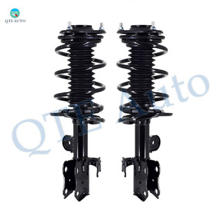 Pair Front Left-Right Quick Complete Strut-Coil Spring For 2010 2011 Toyota Prius