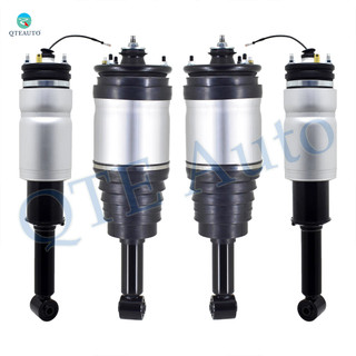 Set of 4 Front-Rear Air Suspension Spring Strut For 2010-2013 Land Rover Range Rover Sport w/o CVD