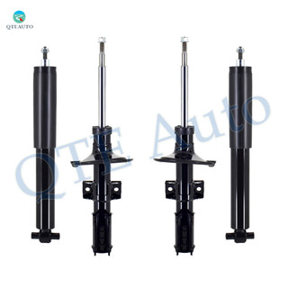 Set 4 Front Suspension Strut - Rear Shock Absorber For 2001 - 2009 Volvo S60
