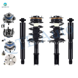 Set of 8 Quick Complete Strut-Coil Spring-Shock Absorber-Wheel Hub Bearing Assembly For 2002-2006 Buick Rendezvous AWD