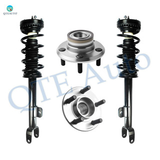 Set of 4 Front Quick Complete Strut-Coil Spring-Wheel Hub Bearing Assembly For 2011 Dodge Challenger