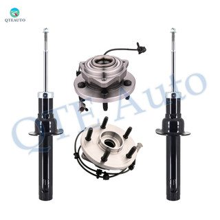 Set 4 Front Suspension Strut-Wheel Hub Bearing Assembly For 2005-2010 Jeep Grand Cherokee