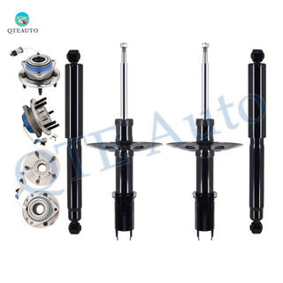 Set 8 Suspension Strut-Wheel Hub Bearing Assembly-Shock Absorber For 2001-2004 Pontiac Montana AWD