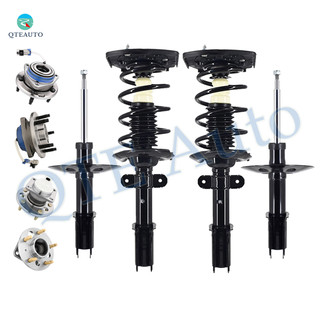 Set of 8 Strut-Quick Complete Strut-Coil Spring-Wheel Hub Bearing Assembly For 1997 1998 Pontiac Grand Prix