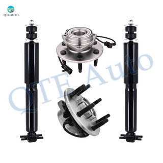 Set Front Shock Absorber-Wheel Hub Bearing Assembly For 2003-2005 Chevrolet Express 2500