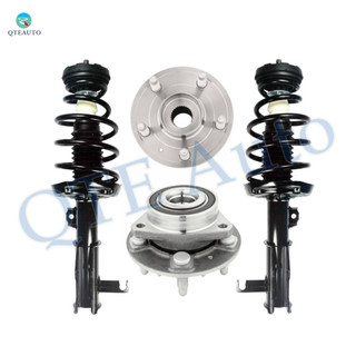 Set 4 Front Wheel Hub Bearing-Quick Complete Strut For 2010-2016 Buick Lacrosse