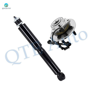Front Wheel Hub Bearing Assembly-Shock Absorber For 2002-2005 Dodge RAM 1500 4WD