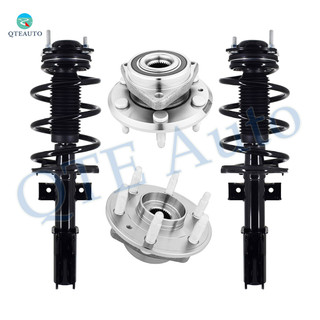 Set of 4 Front Wheel Hub Bearing-Quick Complete Strut For 2013-2016 GMC Acadia Set of 4 Front Wheel Hub Bearing-Quick Complete Strut For 2013-2016 GMC Acadia