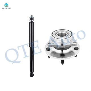 Front Wheel Hub Bearing Assembly-Shock Absorber For 1994-1999 Dodge RAM 1500 4WD