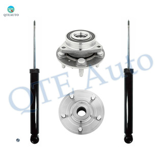 Set of 4 Rear Wheel Hub Bearing Assembly-Shock Absorber For 2010-2016 Buick Lacrosse