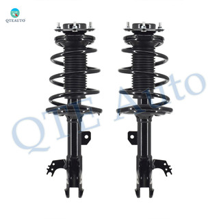 Pair of 2 Front L-R Quick Complete Strut-Coil Spring For 2012-2017 Toyota Camry