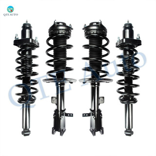 Set 4 Front-Rear Quick Complete Strut-Coil Spring For 2007-2010 Chrysler Sebring