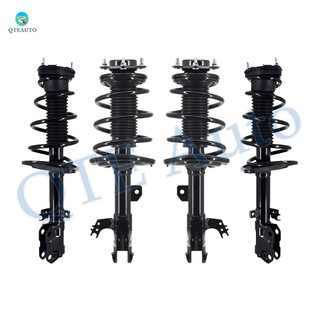 Set of 4 Front-Rear Quick Complete Strut-Coil Spring For 2012-2017 Toyota Camry