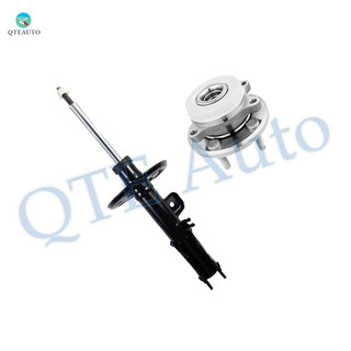 Front Left Suspension Strut Assembly-Wheel Hub Bearing Assembly For 2013-2019 Ford Flex