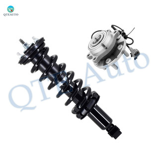 Front Quick Complete Strut-Coil Spring-Wheel Hub Bearing For 2005 XE 4WD, 2008-2019 Nissan Frontier 4WD