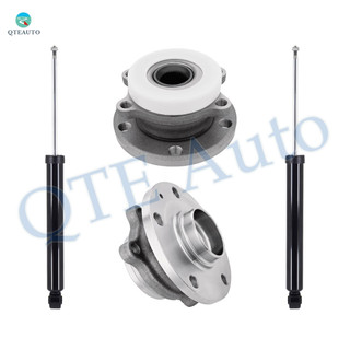 Set of 4 Rear Shock-Wheel Hub Bearing Assembly For 2015-2018 Audi Q3 Quattro Set of 4 Rear Shock-Wheel Hub Bearing Assembly For 2015-2018 Audi Q3 Quattro