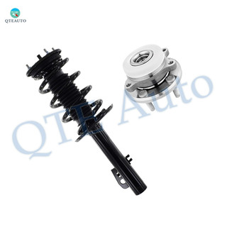 Front Left Quick Complete Strut-Coil Spring Assembly-Wheel Hub Bearing Assembly For 2009 Lincoln MKS