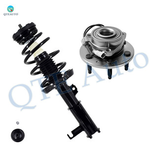 Front Left Quick Complete Strut-Coil Spring Assembly-Wheel Hub Bearing Assembly For 2017-2019 Cadillac XTS Livery