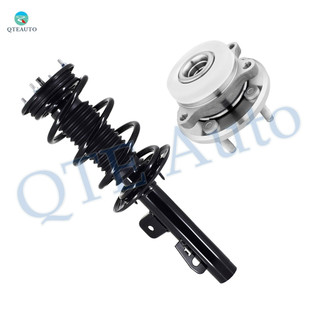Front Left Quick Complete Strut-Coil Spring Assembly-Wheel Hub Bearing Assembly For 2010 2011 Ford Taurus AWD