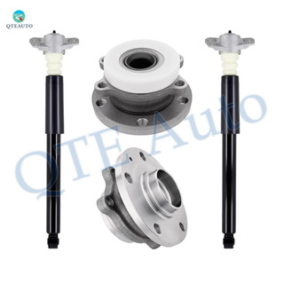 Set 4 Rear Complete Shock Kit-Wheel Hub For 2017 2018 Volkswagen Tiguan Limited