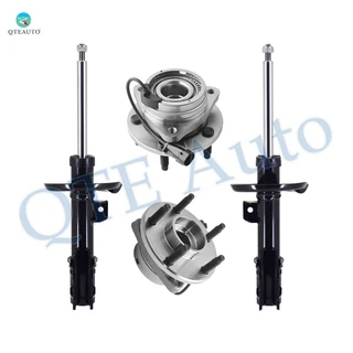 Set Front Suspension Strut-Wheel Hub Bearing Assembly For 2007-2009 Saturn Aura