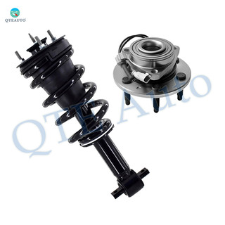 Front Quick Complete Strut-Coil Spring Assembly-Wheel Hub Bearing Assembly For 2014-2018 Chevrolet Silverado 1500 4WD Monotube Performance Upgrade