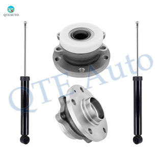 Set of 4 Rear Shock Absorber-Wheel Hub Bearing Assembly For 2008 Volkswagen R32 Set of 4 Rear Shock Absorber-Wheel Hub Bearing Assembly For 2008 Volkswagen R32