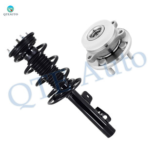 Front Right Quick Complete Strut-Coil Spring Assembly-Wheel Hub Bearing Assembly For 2010 2011 Ford Taurus FWD