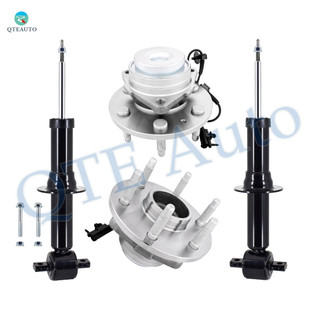Set 4 Front Suspension Strut-Wheel Hub Bearing For 2007-2014 Chevrolet Tahoe RWD