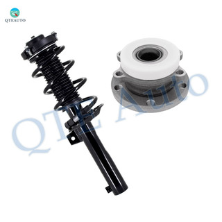 Front Quick Complete Strut-Coil Spring-Wheel Hub Bearing For 2015-2018 Audi Q3
