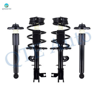 Set 4 Front Quick Complete Strut-Coil Spring-Rear Complete Shock Kit For 2013 Infiniti JX35