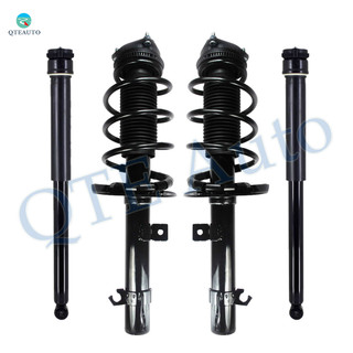 Set Front Quick Complete Strut-Coil Spring-Rear Complete Shock Kit For 2008-2011 Ford Focus