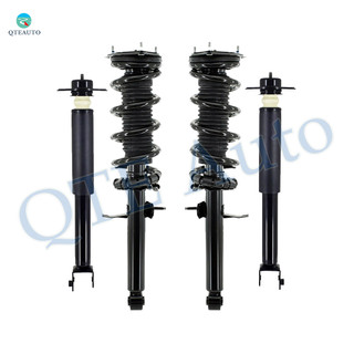 Set Front Quick Complete Strut-Coil Spring-Rear Complete Shock Kit To 2008-2013 Infiniti G37