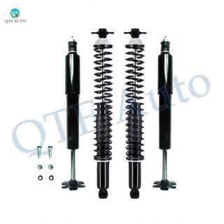Set 4 Front Shock-Rear Complete Shock Kit For 2001-2005 Ford Explorer Sport Trac Monotube Performance Upgrade