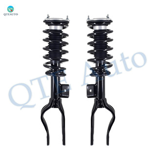 Pair of 2 Front Left-Right Quick Complete Strut-Coil Spring Assembly For 2018-2023 Tesla 3 AWD